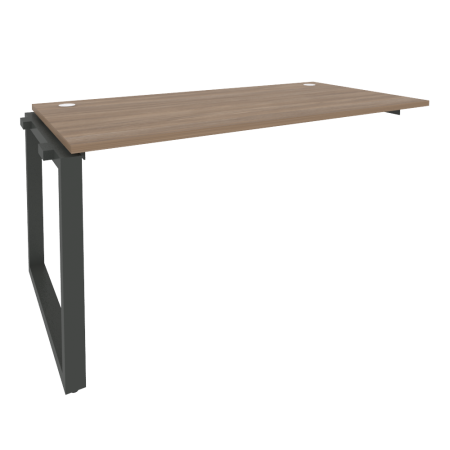 Наборный элемент рабочей станции на О-образном м/к Onix O.MO-1.NRS-4.8 1580x800x750 (Дуб Аризона/Черный металл)