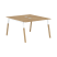Двухместная рабочая станция Forta FWST 1113 1180x733x1370 (Дуб Гамильтон/Черный графит)