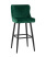 Стул барный Ститч велюр изумрудный (Стул барный Ститч изумрудный)
