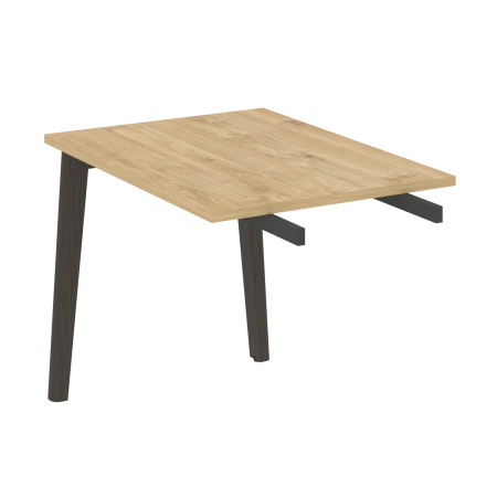 Брифинг-приставка на деревянных опорах Onix Wood Direct OW.BR-9 980x720x750 (Тиквуд Светлый/Дуб Темный)