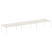 Стол для переговоров (3 столешницы) на А-образном м/к Metal System Style БА.ПРГ-3.5 5400x1235x750 (Дуб наварра/Серый металл)