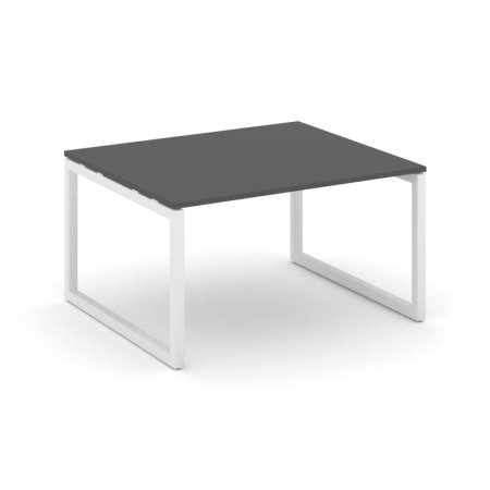 Стол переговорный SN-5O.SPRG-032.3 (1180х1180х750) (Антрацит/Металл Белый)