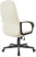 Кресло руководителя CH 002 слоновая кость OR-10 эко.кожа крестов. пластик (Слоновая кость)