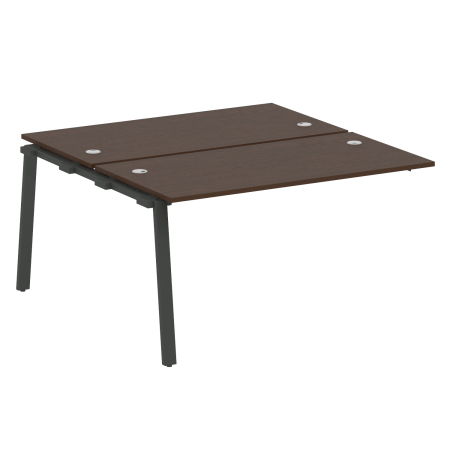 Проходной наборный элемент рабочей станции Metal System Style БА.ПРС-СП-2.3 1400x1475x750 (Венге Цаво/Антрацит металл)