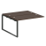 Проходной наборный элемент рабочей станции Metal System Style БО.ПРС-СП-2.3 1400x1475x750 (Дуб Наварра/Серый металл)