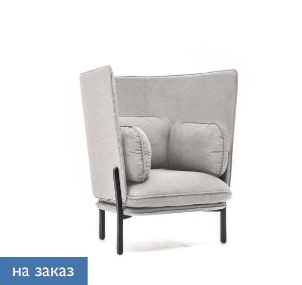 BELLAGIO Кресло высокое (СЕРЫЙ)