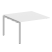 Проходной наборный элемент переговорного стола Metal System Style БП.ППРГ-2 1200x1235x750 (Дуб Наварра/Серый металл)