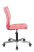 Кресло Бюрократ CH-330M/PINK без подлокотников розовый Lincoln 205 искусственная кожа крестовина мет (Компьютерное кресло CH-330M розовый)