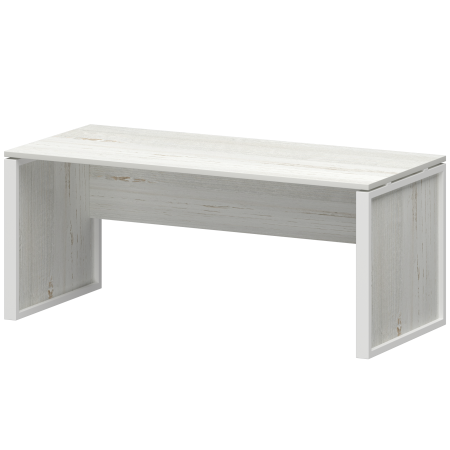 Стол руководителя Аргентум-М НТМ-180 1800x800x750 (Сосна винтер/Белый)