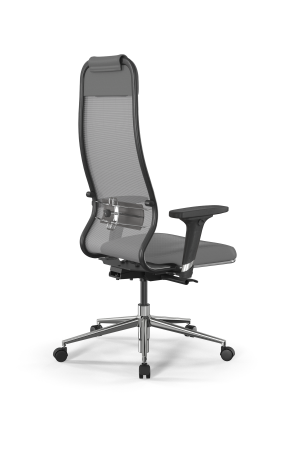 Кресло для руководителя Метта SynchroSit 10 B1-115D - X2+Extra /Um00/Wm12/D02P(M23.B23.G18.W02) (Серый)