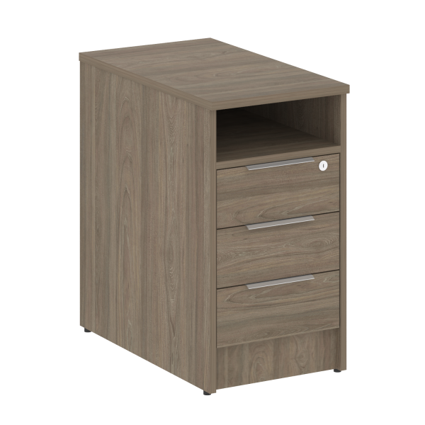 Тумба приставная Metal System Style Б.ТП-1 412x720x750 (Вяз Благородный)