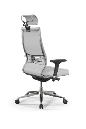 Кресло для руководителя Метта Samurai L2-18D - Infinity /Kc25/Wm33/D04P/H2cL-3D(M26.B32.G25.W03) (Белый)
