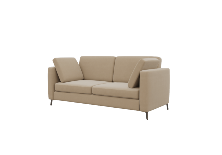 Диван двухместный BRS-2 (Alia 3/Металл Черный)