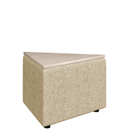 Диван Оригами. Стол треугольный. (Стол треугольный velvet_lux_02)