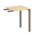 Приставной элемент Metal System Style БП.ПР-1 600x600x750 (Дуб Наварра/Серый металл)