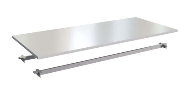 Столешница одинарная 160 Steel 11160 1600x700x25 (Белый)