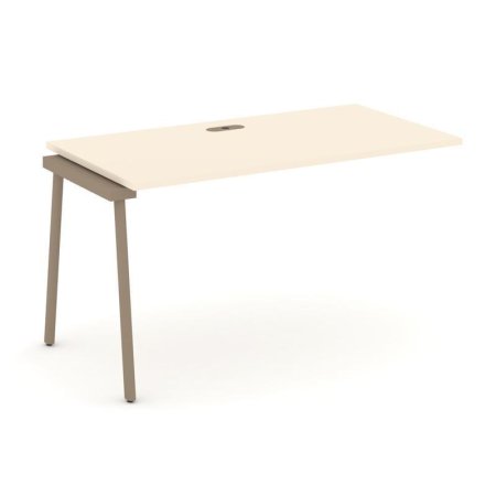 Наборный элемент рабочей станциии ES.1.NRS-3-LP (1380х730х750) (Сатин/Металл Латте)