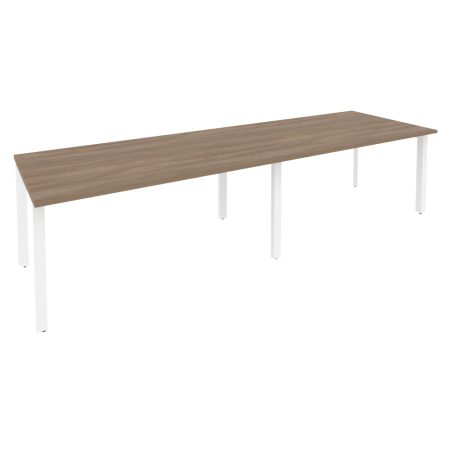 Стол переговорный Onix O.MP-PRG-2.4 3160x980x750 (Дуб Аризона/Белый Металл)