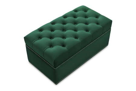 Банкетка Marcele 700 (720x420x450) Изумрудный (Изумрудный)