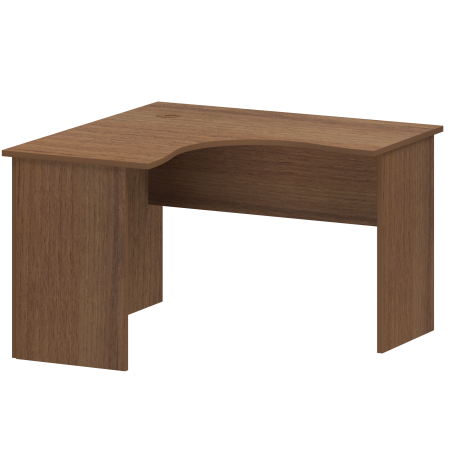 Стол компактный левый Арго А-203.60.ЛВ 1200x1200x760 (Орех)