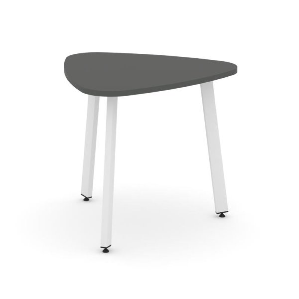 Стол переговорный SN-6.SPRG-70.3 (900х900х750) (Антрацит/Металл Белый)