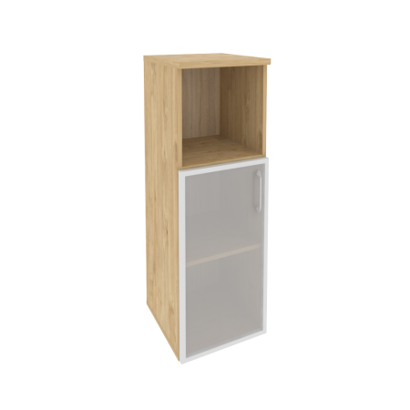 Шкаф средний узкий левый Onix O.SU-2.2RL 400x420x1207 (Тиквуд Светлый)