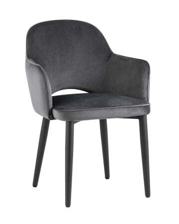 Стул Венера велюр серый (Стул Венера серый)