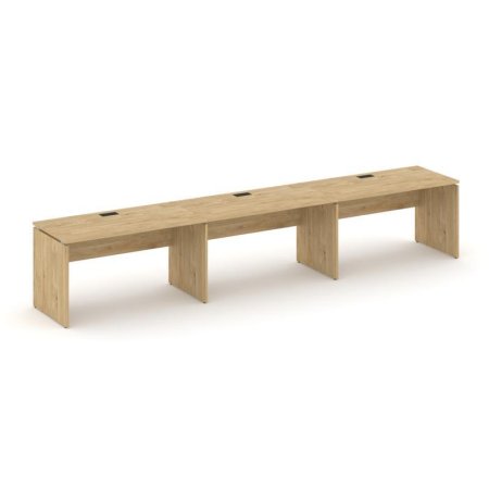 Рабочая станция 1 сторонняя SN-D.ORS-052 (3540х800х750) (Тиквуд Светлый)