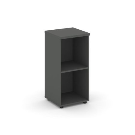 Стеллаж низкий узкий SN.STU.E-300 (400х400х833) (Антрацит)