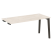 Стол-приставка к опорным элементам на деревянных опорах Onix Wood OW.SPR-4.7 1580x720x750 (Тиквуд Светлый/Дуб Темный)