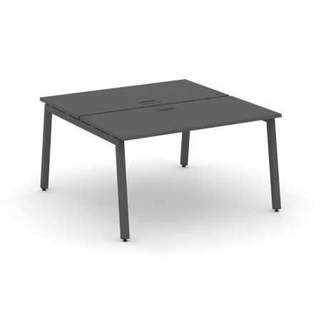 Рабочая станция 2-х сторонняя SN-5A.DRS-022 (1180х1632х750) (Антрацит/Металл Антрацит)