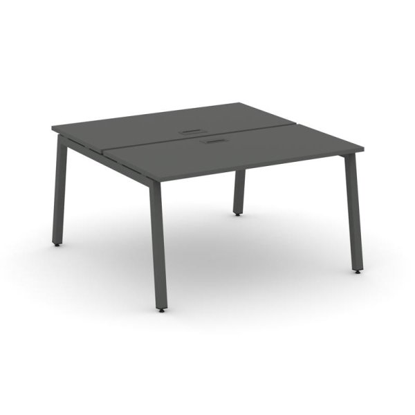 Рабочая станция 2-х сторонняя SN-5A.DRS-021 (980х1632х750) (Антрацит/Металл Антрацит)