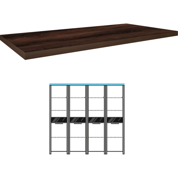 Топ Акцент КТ-72.38 1866x441x38 (Лагос)