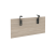 Царга для стола на каркасе Onix O.M-CS-0 650x18x320 (Тиквуд Светлый)