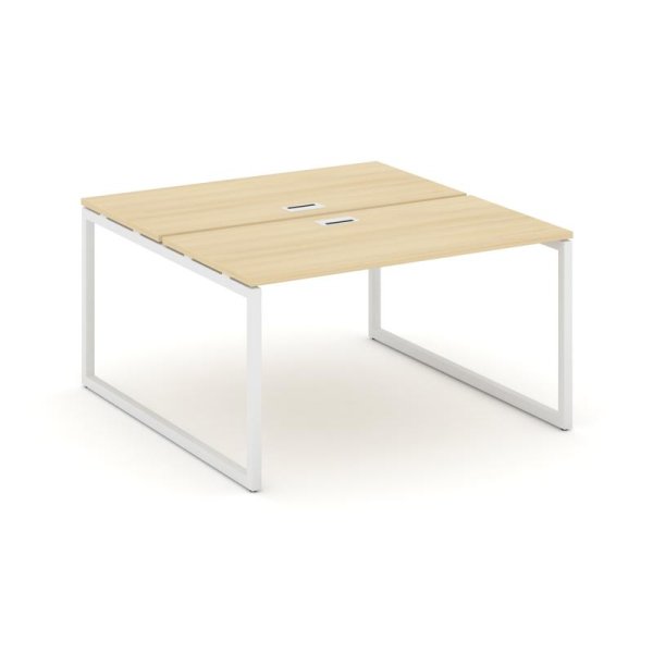 Рабочая станция 2-х сторонняя SN-4O.DRS-001 (980х1232х750) (Акация Лорка/Металл Белый)