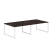 Стол 4-х местный Xten-Q XQWST 2814 2806x1406x750 (Легно темный)