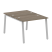 Рабочая станция Metal System Style БА.РАС-СП-2.1 1000x1475x750 (Дуб Наварра/Серый металл)