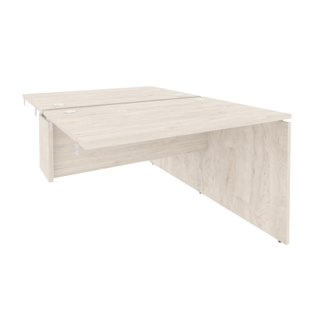 Стол-приставка двойной к опорным элементам Onix O.D.SPR-2.8 1180x1635x750 (Денвер Светлый)