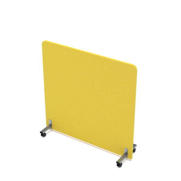 Акустическая мобильная перегородка SOFTOffice 011.МП.1212 1200x377x1200 (Lemon)