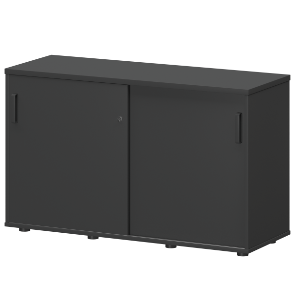 Тумба-купе Смарт СМТ-12К 1236x444x750 (Графит)