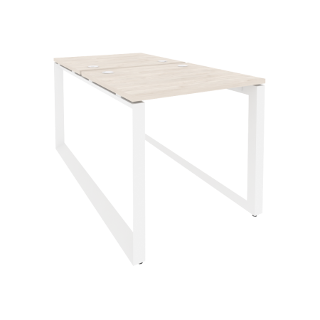 Рабочая станция на О-образном м/к Onix O.MO-D.RS-2.0.7 780x1475x750 (Денвер Светлый/Белый Металл)