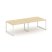 Стол переговорный SN-6O.SPRG-042.3 (2360х1180х750) (Тиквуд Светлый/Металл Антрацит)