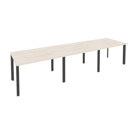 Стол переговорный Onix O.MP-PRG-3.2 3540x980x750 (Денвер Светлый/Черный металл)