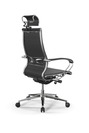 Кресло для руководителя Метта Samurai L2-7K - Infinity /Kc04/Nc04/K2cL/H2cL-3D(M26.B32.G25.W03) (Черный)