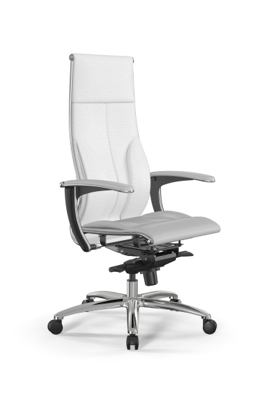 Кресло для руководителя Метта Samurai B1-10U - Infinity /Kc06/Nc06/U0mL-mL(M06.B31.G04.W03) (Белый)