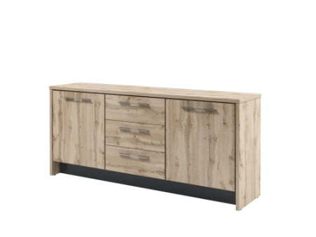 Тумба Torston T-13-01 2200x520x970 (Дуб Вотан/Антрацит)