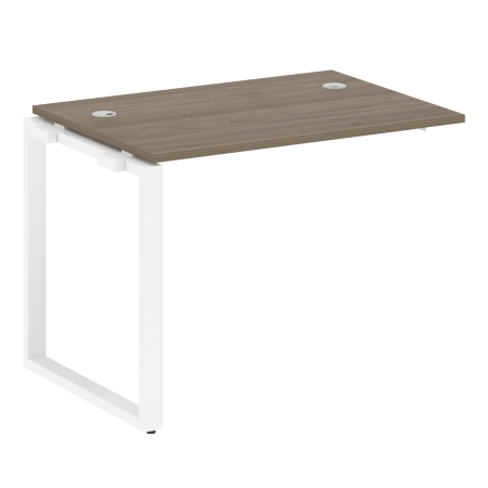 Проходной наборный элемент рабочей станции Metal System Style БО.ПРС-СП-1.1 1000x720x750 (Вяз/Белый металл)