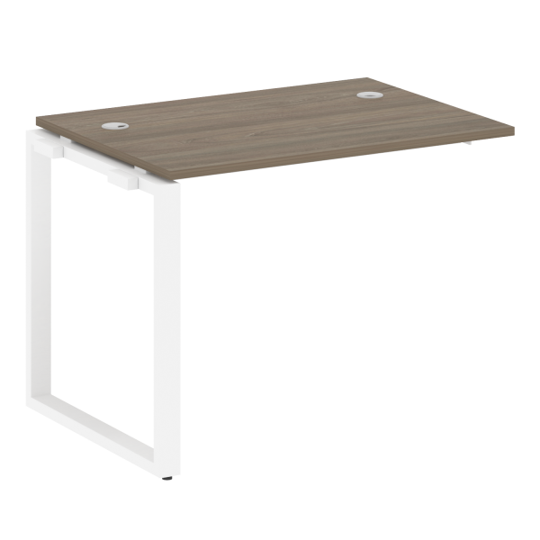 Проходной наборный элемент рабочей станции Metal System Style БО.ПРС-СП-1.1 1000x720x750 (Вяз/Белый металл)