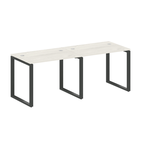 Рабочая станция Metal System Style БО.СМ-2.1 2000x720x750 (Дуб Наварра/Антрацит металл)