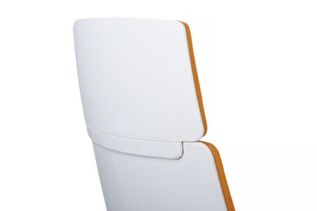 Кресло Iq Rv RCH 8989 Белый/Оранжевый (Белый пластик/Оранжевый)